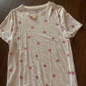 J Crew Linen Tee